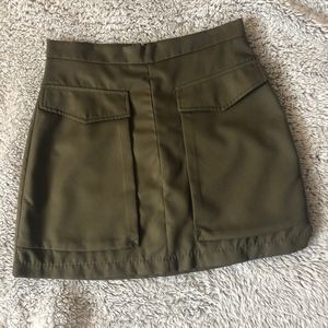 Soprano Army Green Skirt - Small